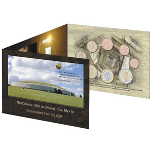 2008 Ireland Annual 8-coin Unc Set - Newgrange