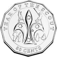 2008 50c Centenary of Scouts Uncirculated Coin