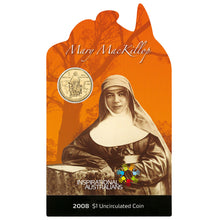 2008 $1 Inspiration Australians - Mary Mackillop Uncirculated Coin