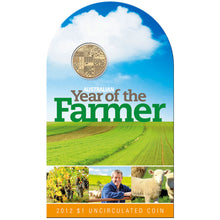 2012 $1 Year of the Farmer Unc