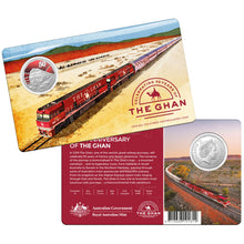 2019 50c 90th Anniv. of the Ghan CuNi Unc