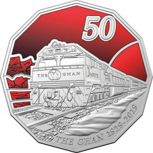 2019 50c 90th Anniv. of the Ghan CuNi Unc
