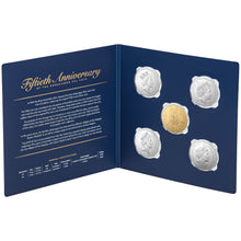 2019 50c 50th anniversary 5-coin Unc Set