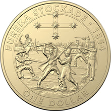 2019 $1 Mutiny and Rebellion - Eureka Stockade Al-Br Unc