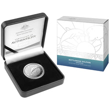 2019 $5 Bottlenose Dolphin High Relief 1oz Silver Proof