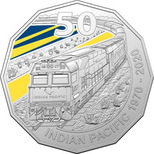 2020 50c 50th Anniv. of the Indian Pacific Unc