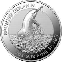 2020 $5 Spinner Dolphin High Relief 1oz Silver Proof