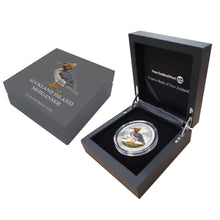 2021 NZ $5 Auckland Island Mergansor 2oz Silver Proof