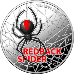 2021 $1 Redback Spider 1oz Silver Proof