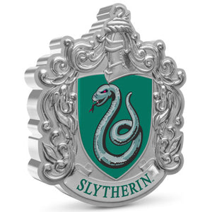 2021 Niue $2 Harry Potter Slytherin Crest 1oz Silver Coin