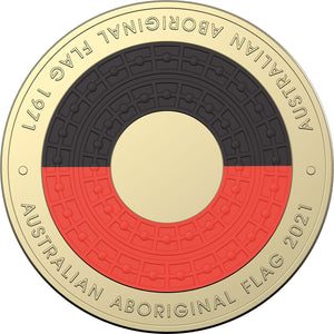 2021 Annual Uncirculated Coin Set - 50th Anniversary of the Aboriginal Flag