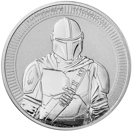 2021 Niue $2 Mandalorian 1oz Silver BU