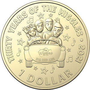 2021 30 Years of The Wiggles Collection in Folder