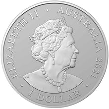 2021 $5 Frasers Dolphin High Relief 1oz Silver Proof