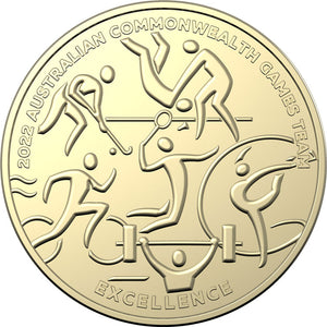 2022 $2 & $1 Commonwealth Games 7-coin Set