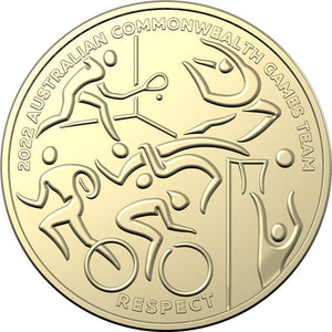 2022 $2 & $1 Commonwealth Games 7-coin Set