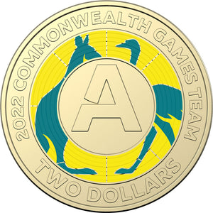 2022 $2 & $1 Commonwealth Games 7-coin Set