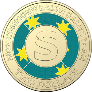 2022 $2 & $1 Commonwealth Games 7-coin Set