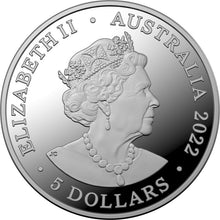 2022 $5 Great White Shark 1oz Silver Proof