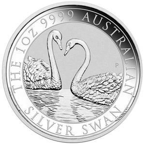 2022 $1 Swan 1oz Silver BU