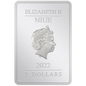 2022 Niue $2 GI Joe 40th Ann. 1oz Silver Coin