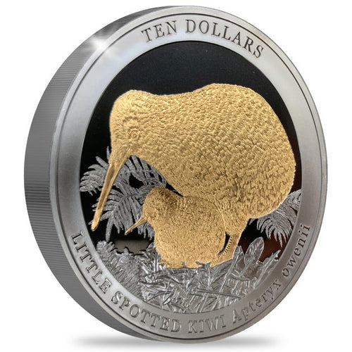 2022 NZ $10 Kiwi 5oz Silver Proof Coin