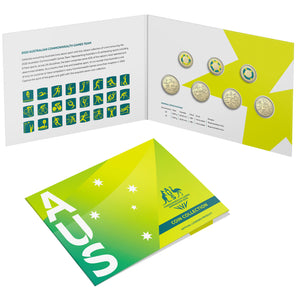 2022 $2 & $1 Commonwealth Games 7-coin Set