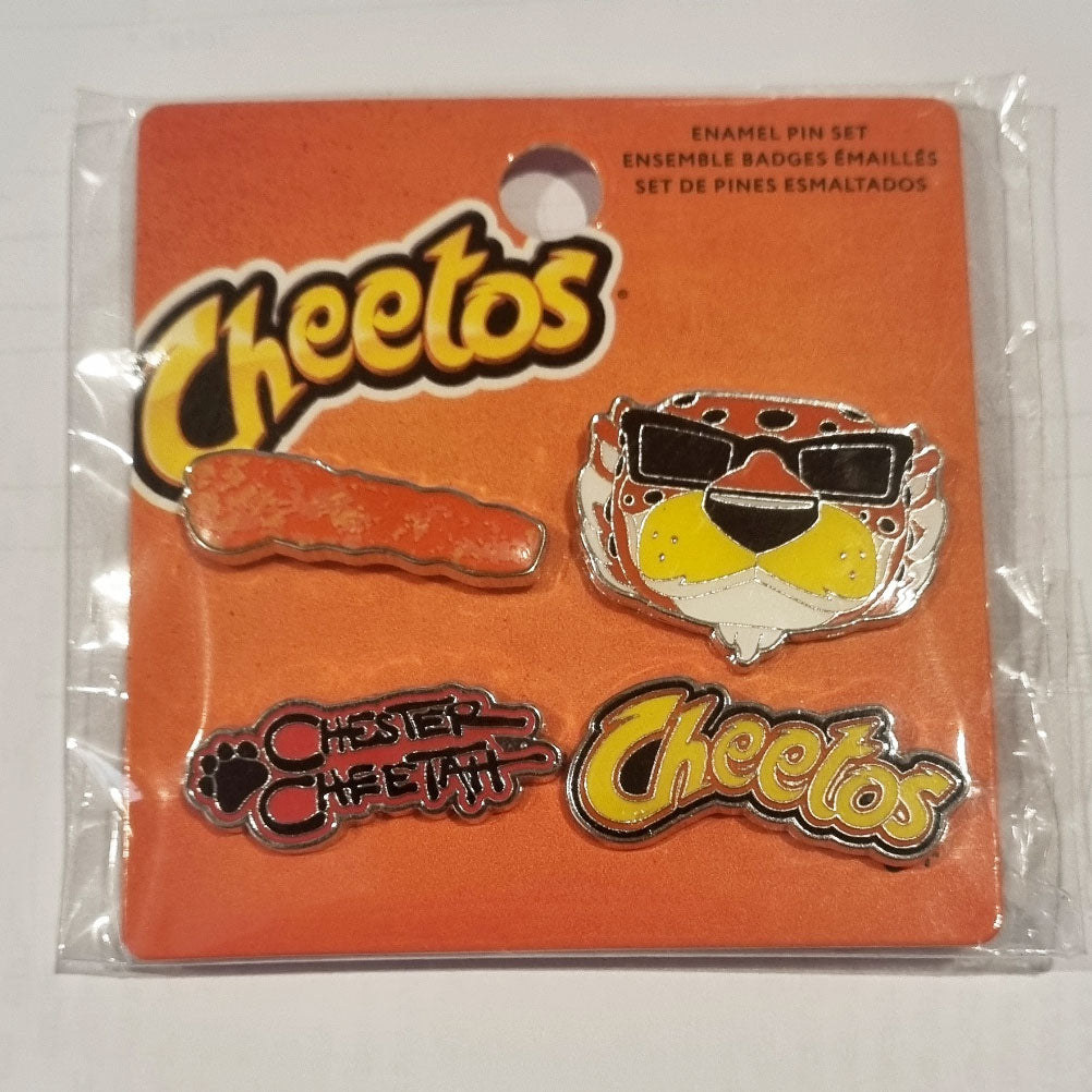 Cheetos 4-pack Collector Lapel Pin Set