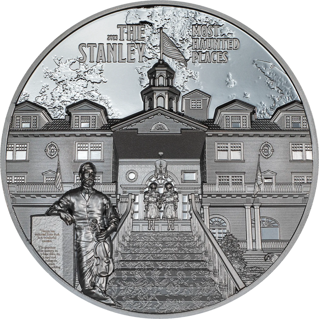 2023 Cook Isl. $10 Haunted Places The Stanley 2oz Silver Coin