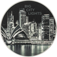 2023 Cook Isl. $5 Big City Lights – Sydney 1oz Silver Coin