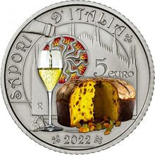 2022 Italy 5€ Lombardia Franciacorta & Panettone CuNi BU