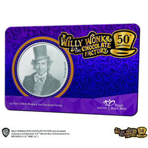 Willy Wonka 50th Anniversary Collector Medal BU (DAMAGED)