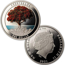 2020 NZ $1 Pohutukawa Silver Proof Coin