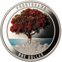 2020 NZ $1 Pohutukawa Silver Proof Coin