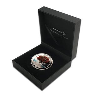 2020 NZ $1 Pohutukawa Silver Proof Coin