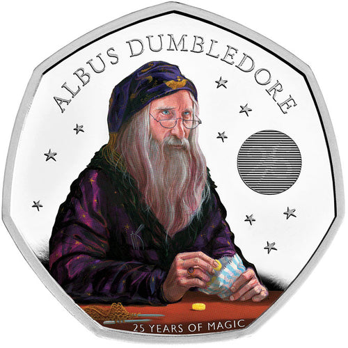 2023 UK 50p Harry Potter - Dumbledore Silver Proof