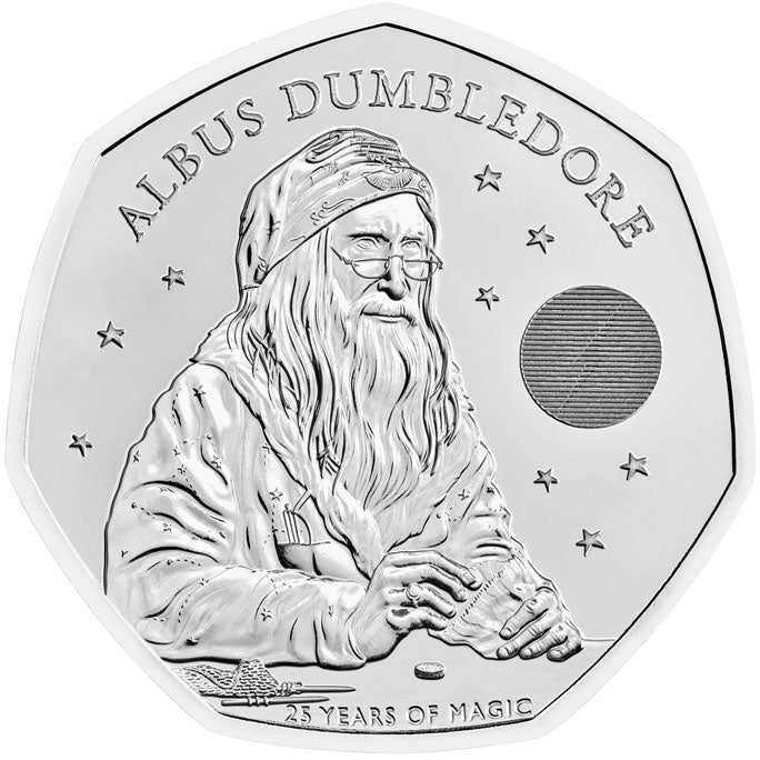 2023 UK 50p Harry Potter - Dumbledore BU