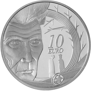 2006 Ireland 10€ Samuel Beckett 100yrs Silver Proof