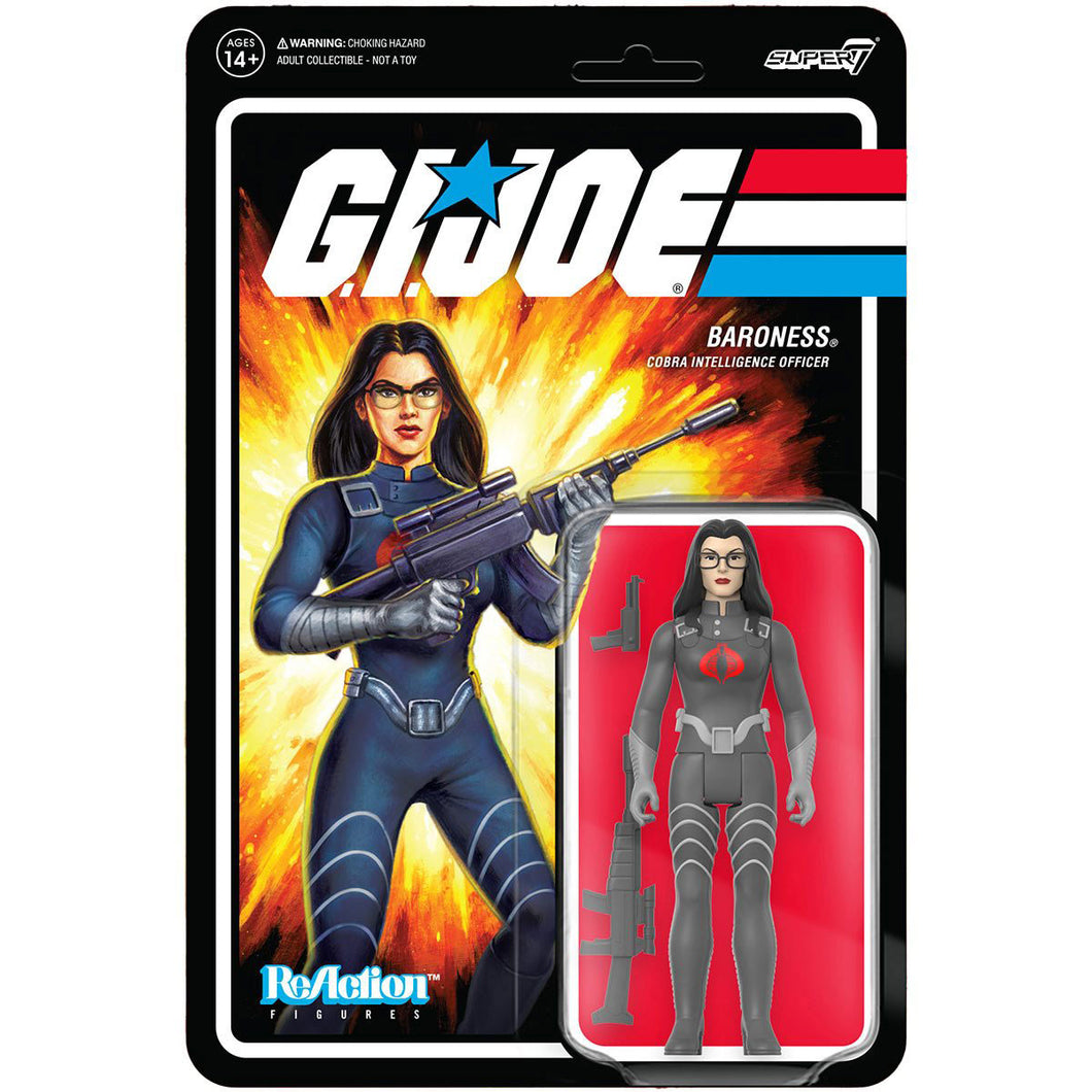 G.I. Joe Baroness Version 2 3 3/4-Inch ReAction Figure
