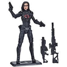 GI Joe Classified Retro Card Baroness 6 Inch Action Figure 2022 (Damaged Cardback)