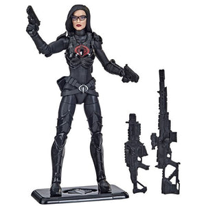GI Joe Classified Retro Card Baroness 6 Inch Action Figure 2022 (Damaged Cardback)