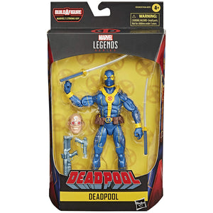 Marvel Legends -  Blue Deadpool 6-inch Action Figure (Strong Guy BAF)
