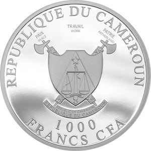 2022 Cameroon 1000Fr Pilsner Beer 1oz Silver Coin