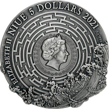 2021 Niue $5 Icarus & Daedalus 2oz Silver Coin