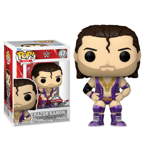 WWE - Razor Ramon Purple Gear Pop! RS