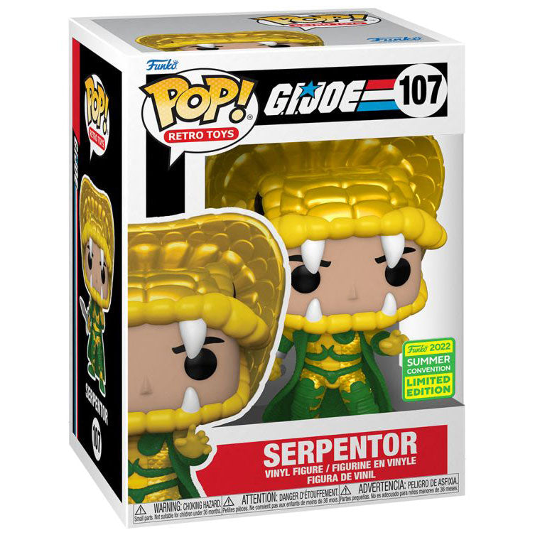 G.I. Joe - Serpentor Pop! SD22