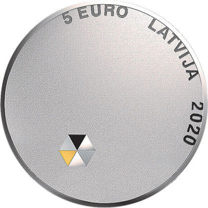 2020 Latvia 5€ Personal Freedom Silver Proof