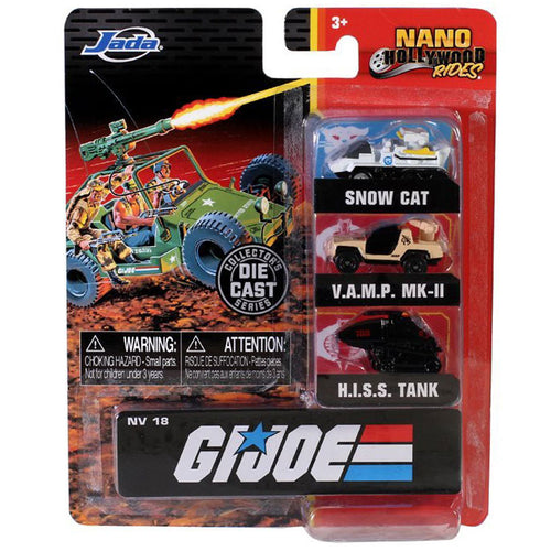 G.I. Joe Nano Hollywood Rides Vehicle 3-Pack
