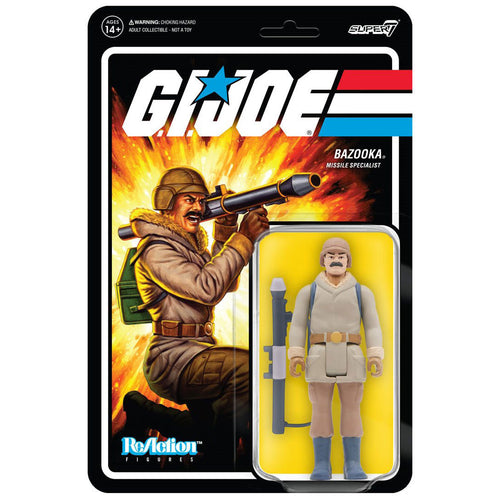 G.I. Joe Bazooka (Arctic) 3 3/4-Inch ReAction Figure