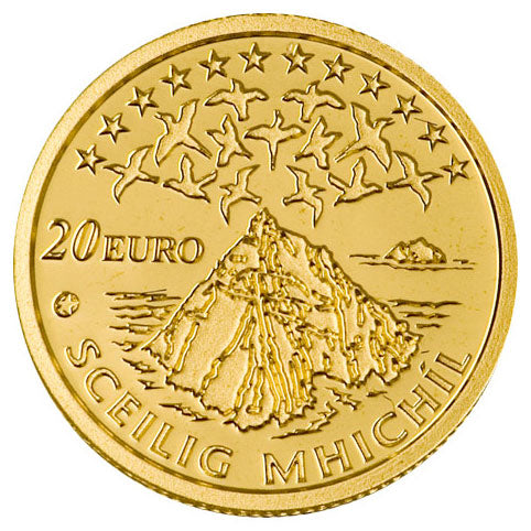 2008 Ireland 20€ Sceilig Mhichíl 1/25oz Gold Proof